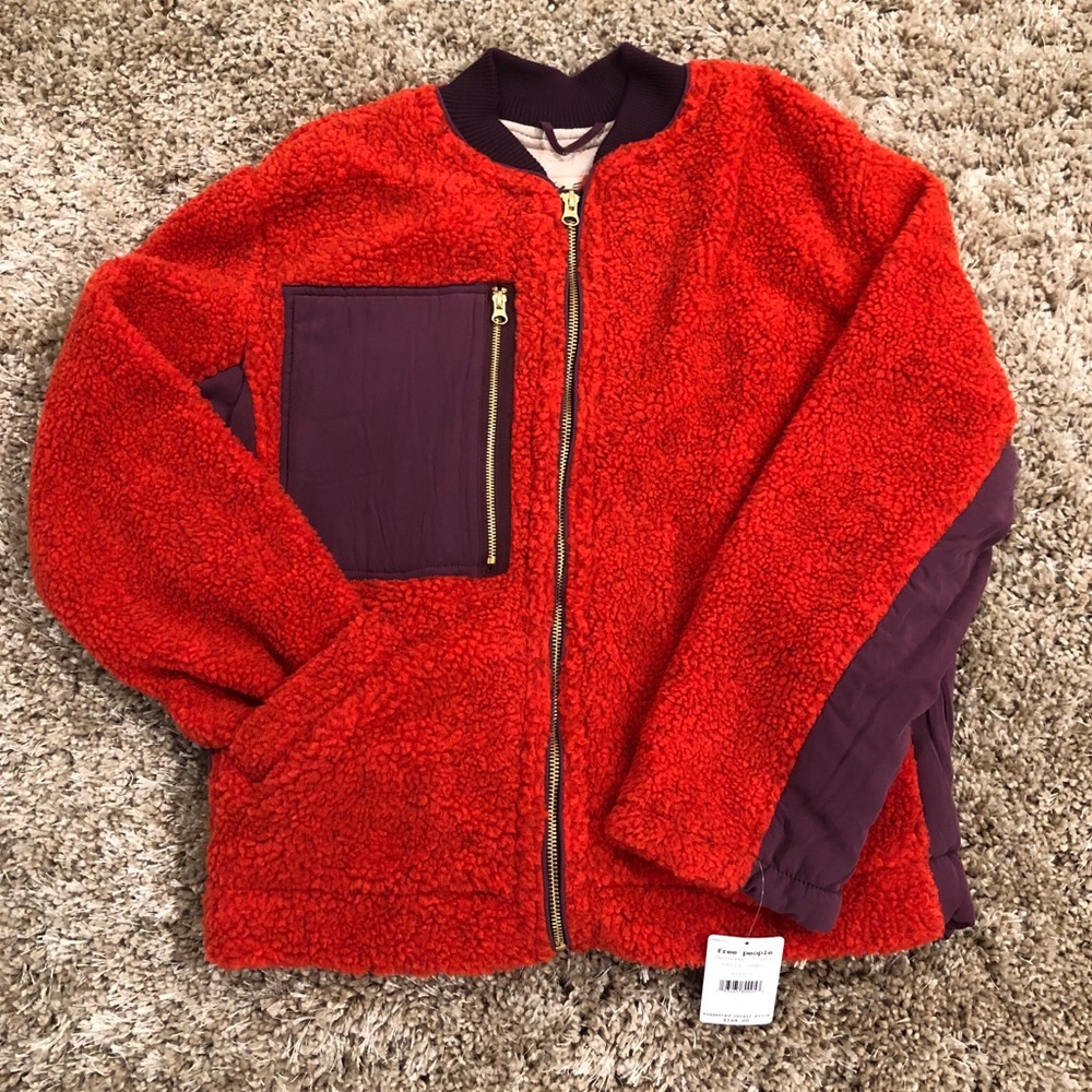 Free People sherpa jacket